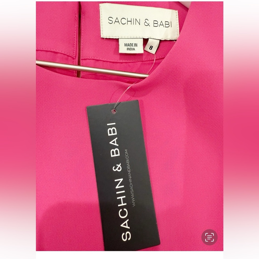 Sachin and Babi Lily long sleeve rose pink dress - Picture 10 of 11